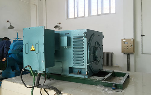 扎兰屯某水电站工程主水泵使用我公司高压电机